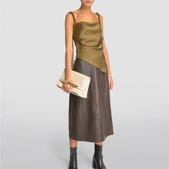 Nanushka Stina Top (Khaki / size S) - Picture 3 of 13